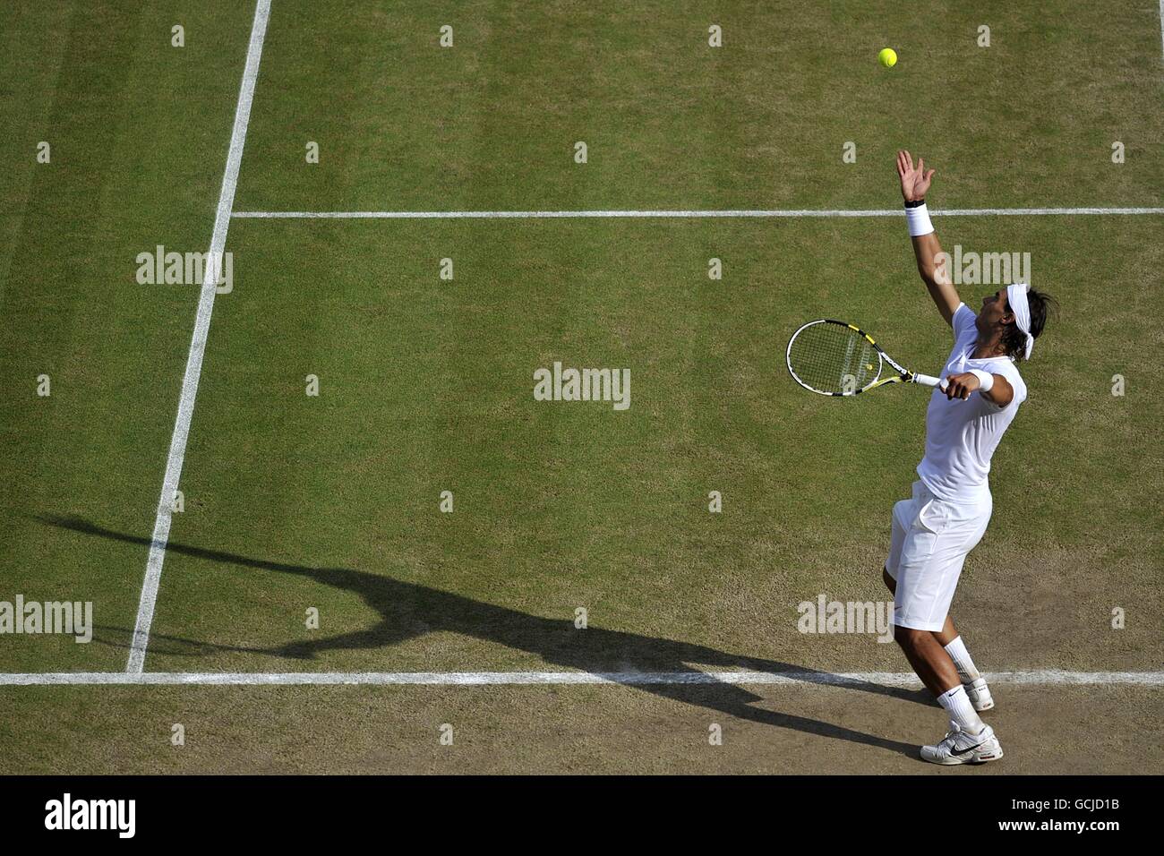 Tennis - Wimbledon Championships 2010 - Tag 9 - der All England Lawn-Tennis and Croquet Club Stockfoto