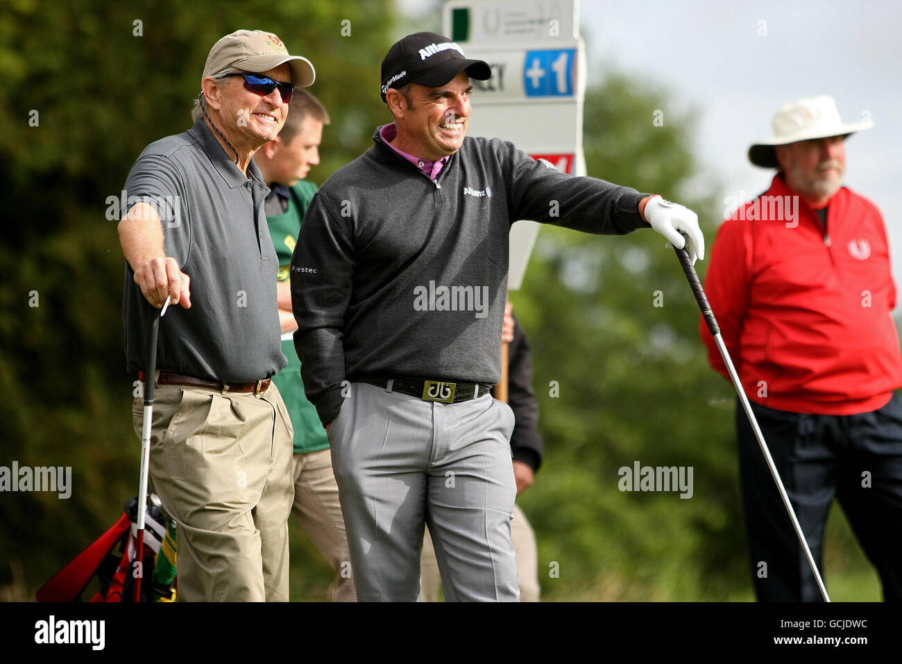 Golf - JP McManus Invitational pro-am Turnier - Tag - Adare Manor Hotel &amp; Golfresort Stockfoto