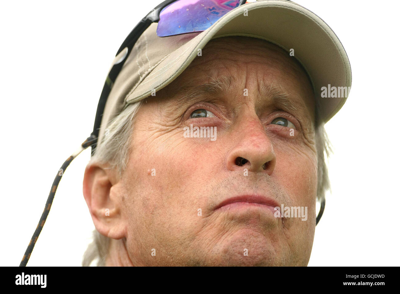Schauspieler Michael Douglas beim JP McManus Invitational Pro-am Turnier im Adare Manor Hotel & Golf Resort, Limerick, Irland. Stockfoto