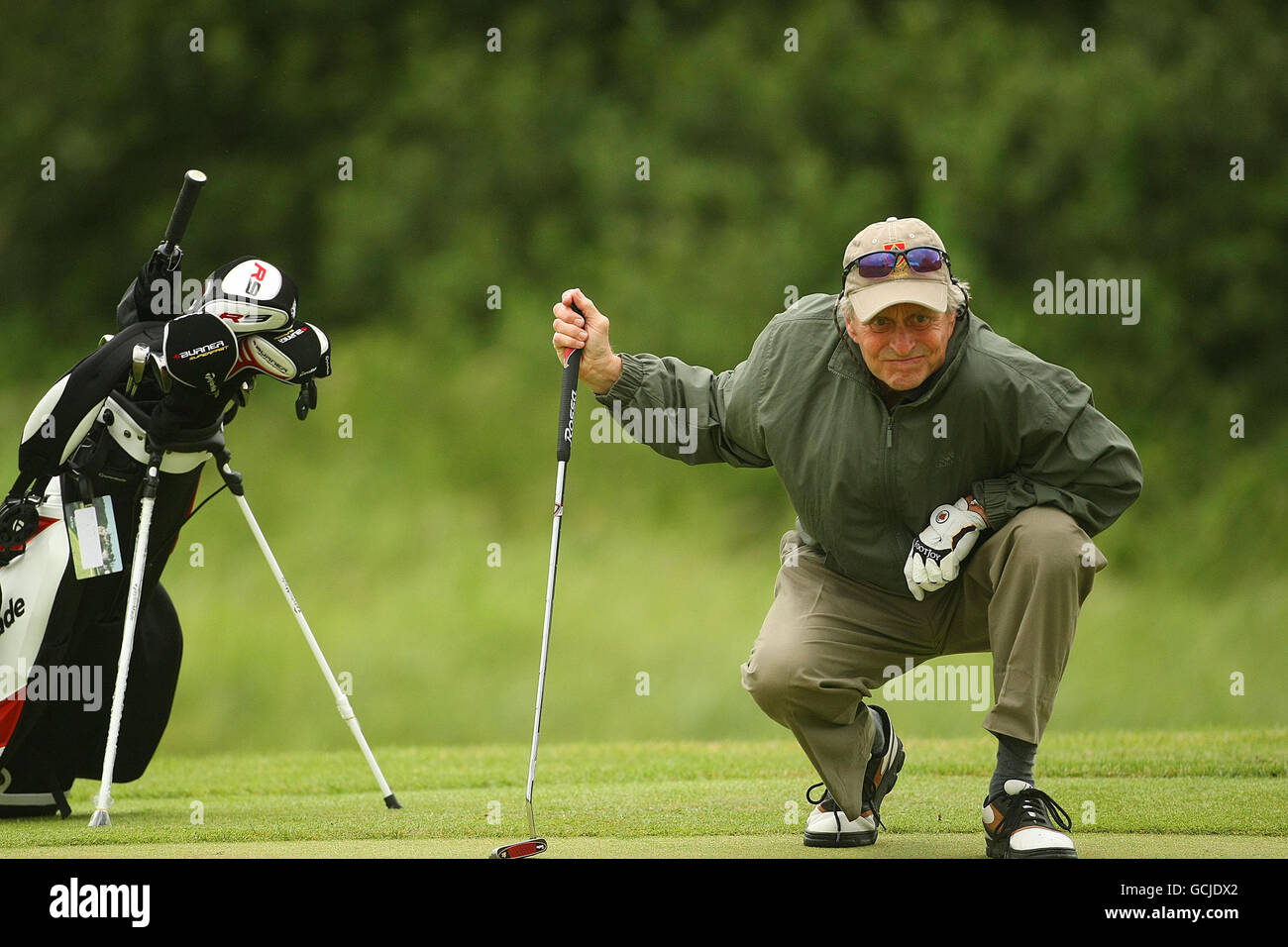 Golf - JP McManus Invitational pro-am Turnier - Tag - Adare Manor Hotel &amp; Golfresort Stockfoto