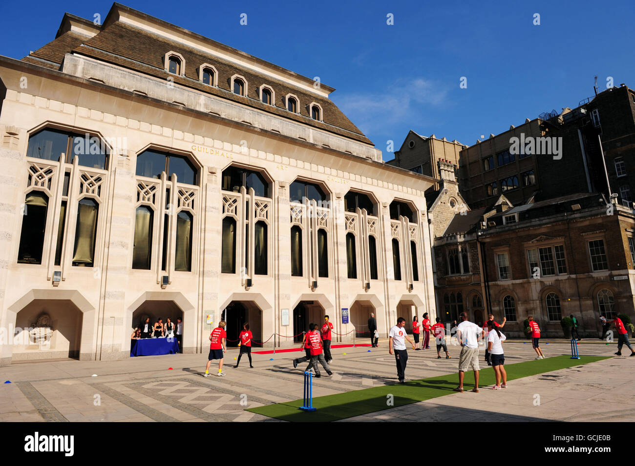 Kricket - der Oberbürgermeister Appeal 2010 - World Cricket Gala - Guildhall Stockfoto