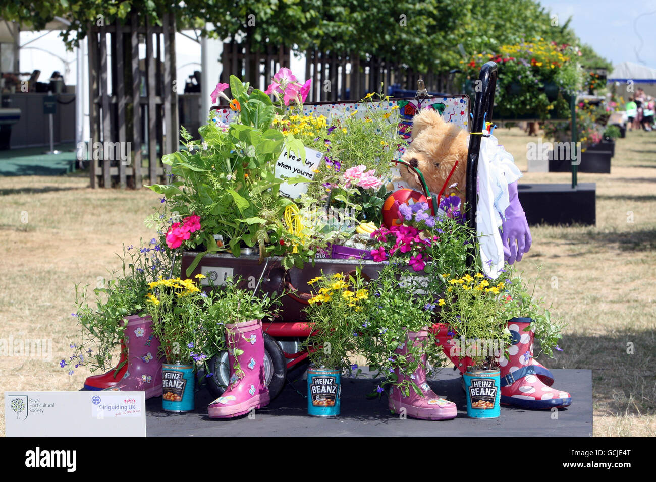 Hampton Court Palace Flower Show 2010 Stockfoto