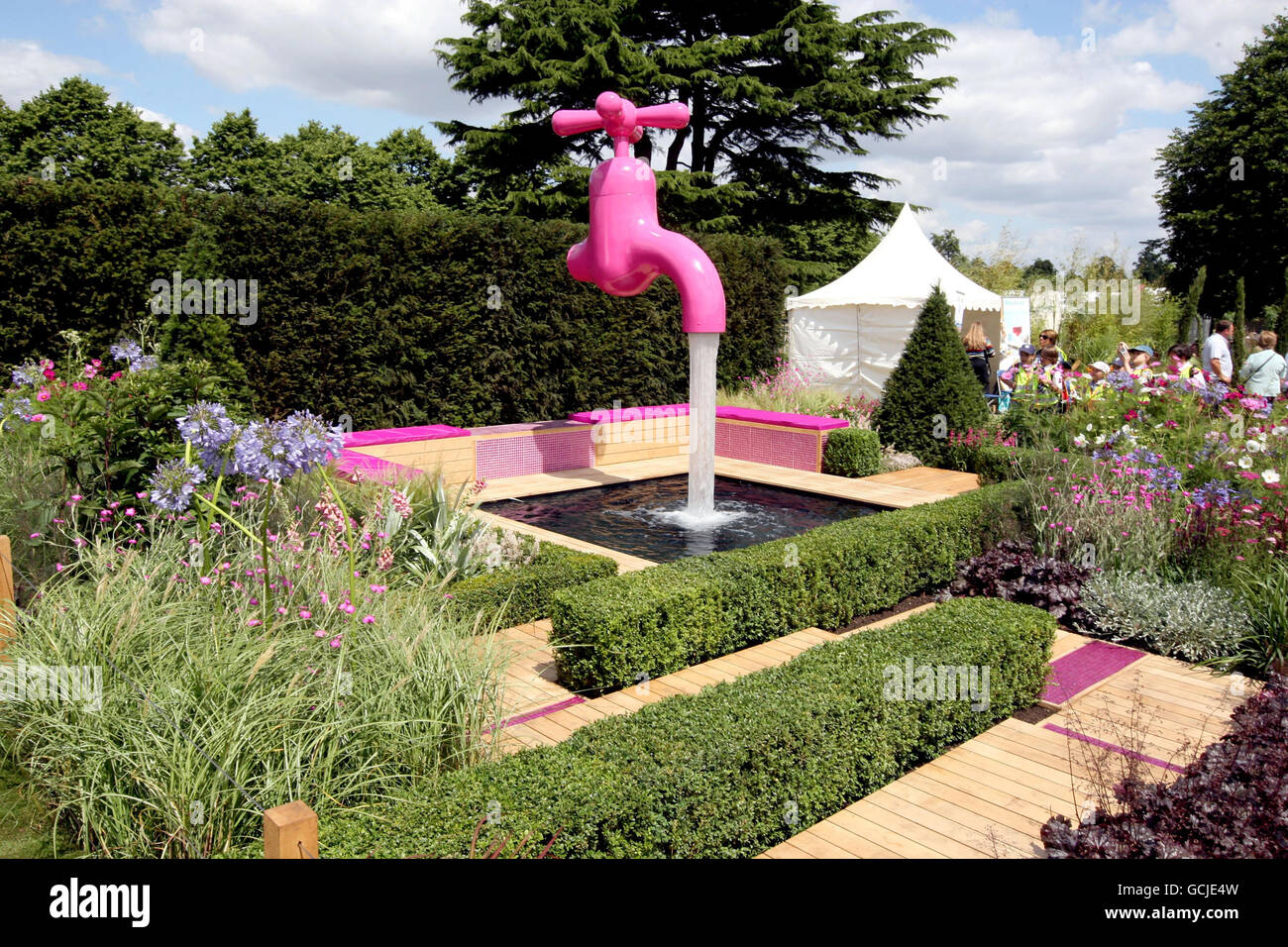 Hampton Court Palace Flower Show 2010 Stockfoto
