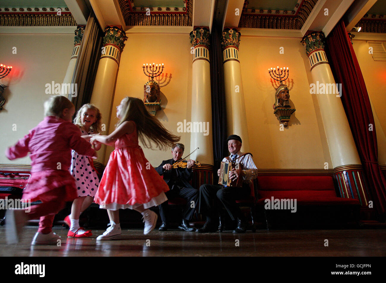 Temple Bar Vertrauen Kulturnacht 2010 Stockfoto