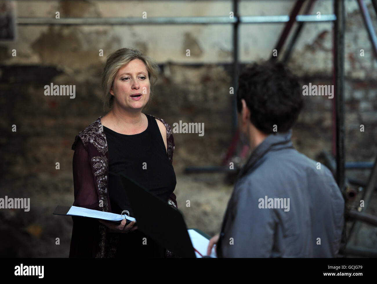 Shakespeare auf eine archäologische Stätte Stockfoto