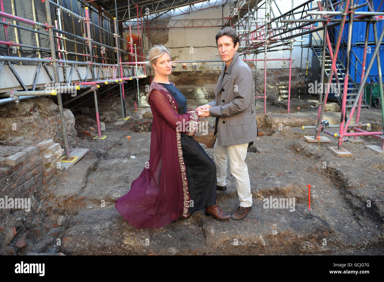 Shakespeare auf eine archäologische Stätte Stockfoto