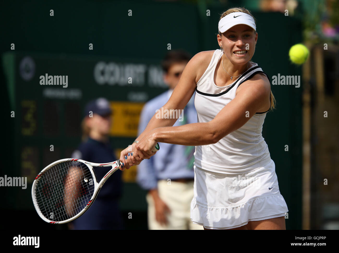 Tennis - Wimbledon Championships 2010 - Tag 5 - der All England Lawn-Tennis and Croquet Club Stockfoto