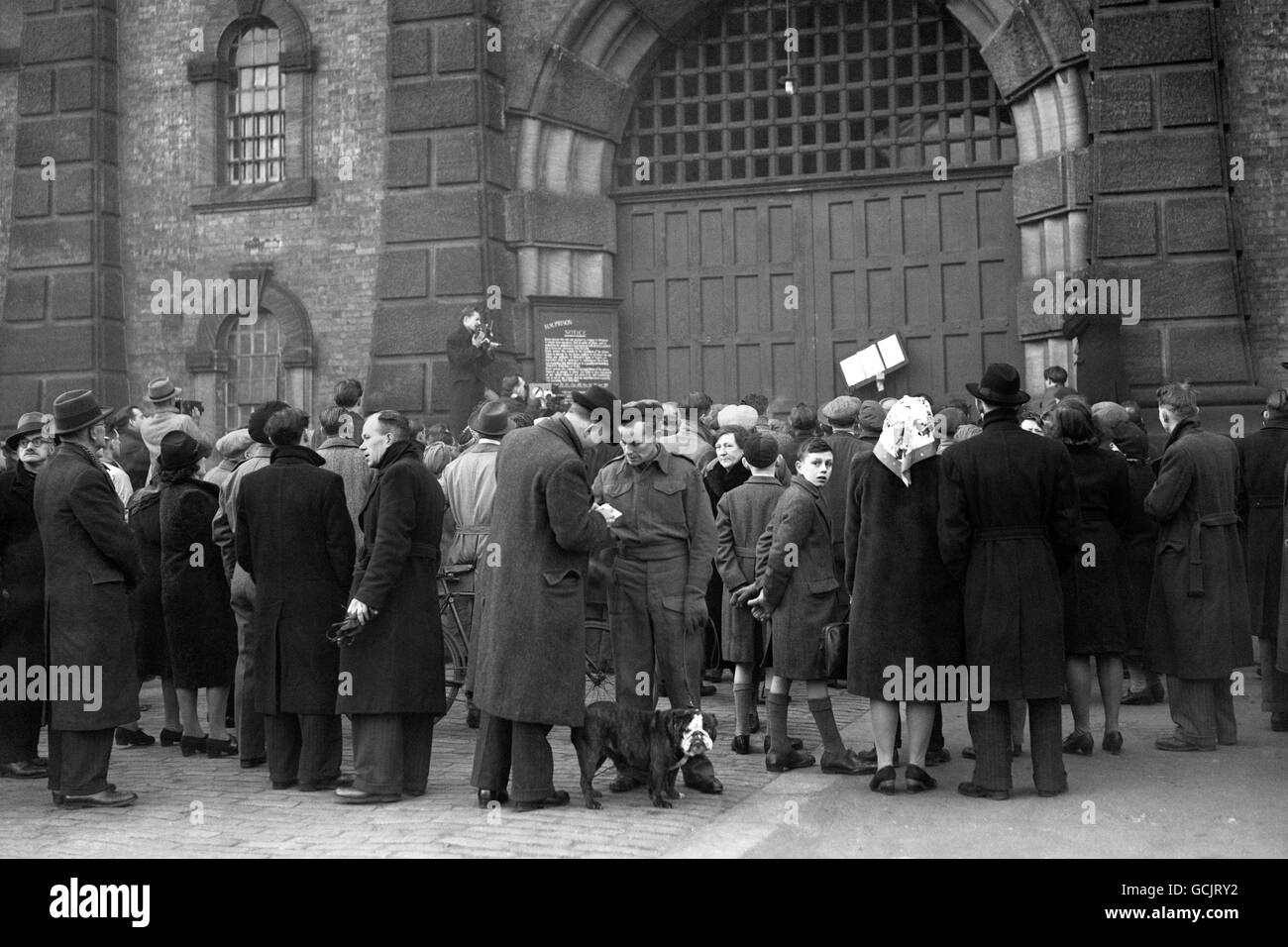 Zweiter Weltkrieg - Großbritannien und Commonwealth - Treason Trials - Lord Haw - London - 1946 Stockfoto