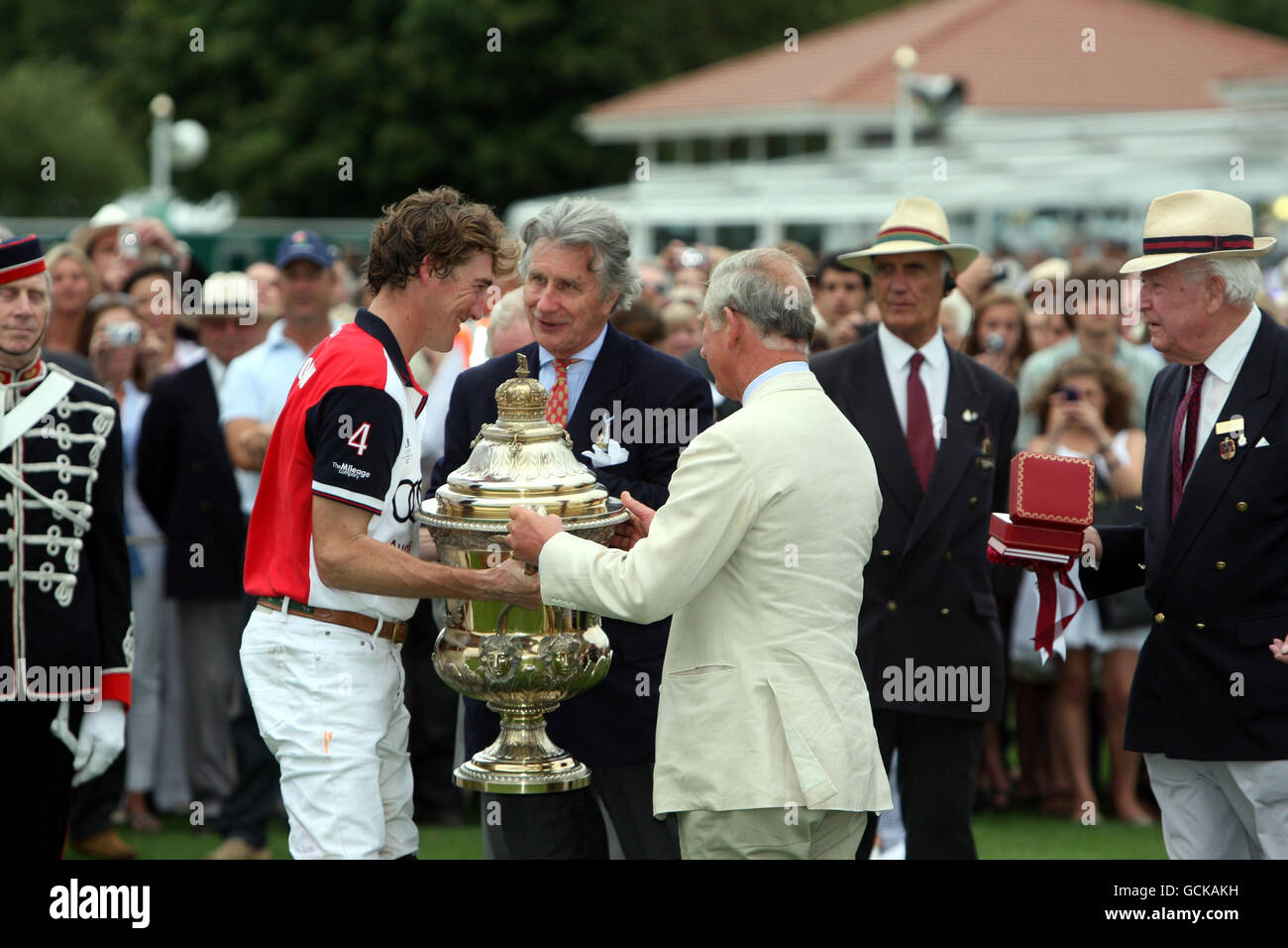 Cartier International Polo Turnier-Tag Stockfoto