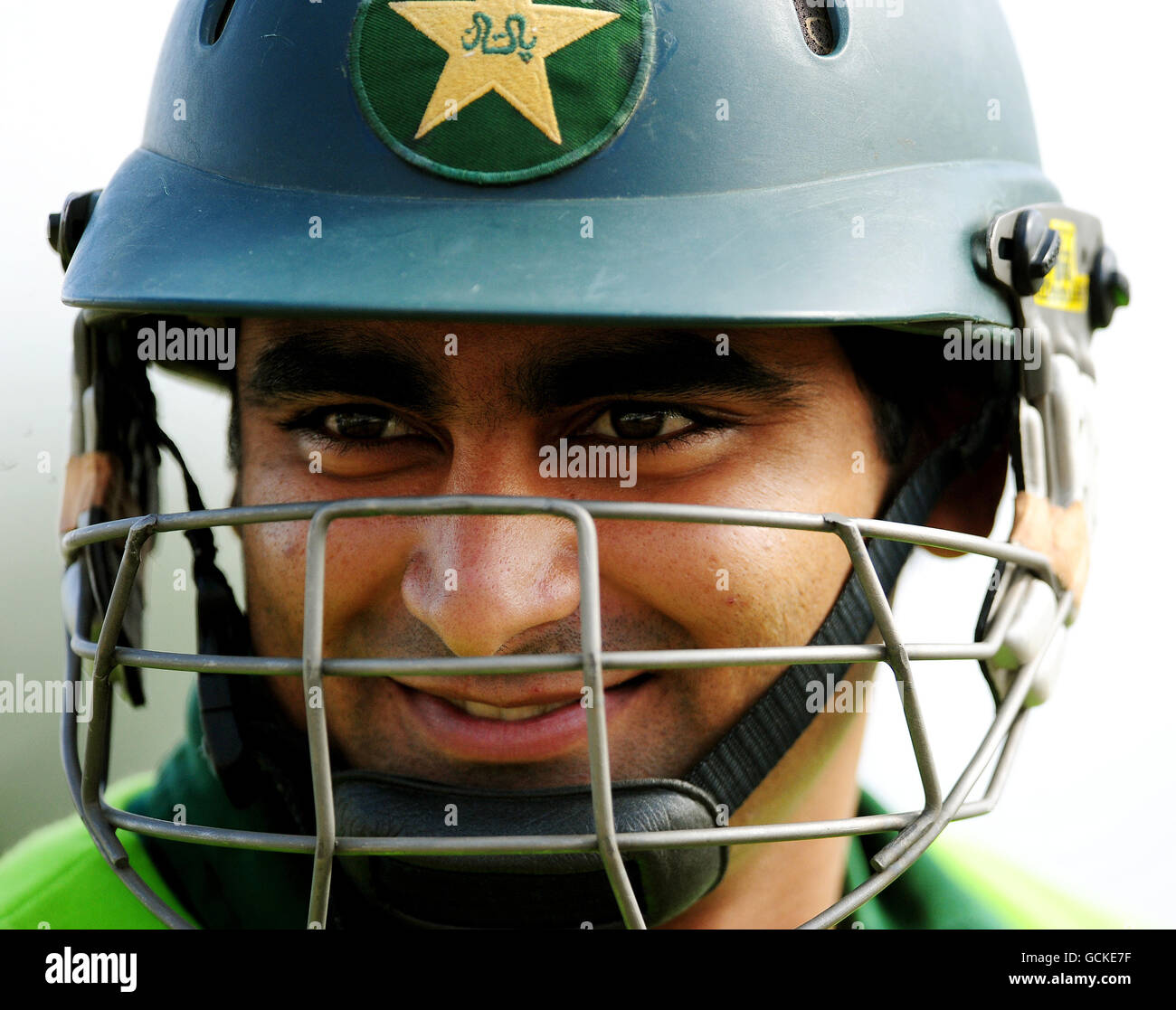 Pakistans Shahzaib Hasan während der T20 Australien V Pakistan bei Edgbaston, Birmingham. Stockfoto