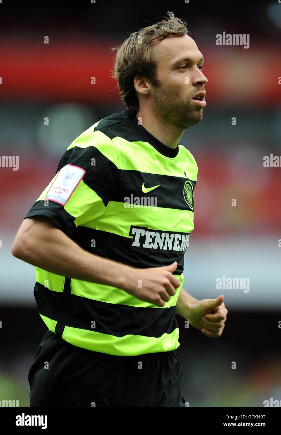 Fußball - Emirates Cup 2010 - Arsenal gegen Celtic - Emirates Stadium. Andreas Hinkel, Keltisch Stockfoto