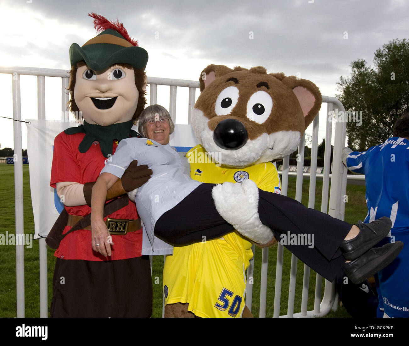 Pferderennen Sie - Sommer-Musik-Abend - Southwell Racecourse Stockfoto