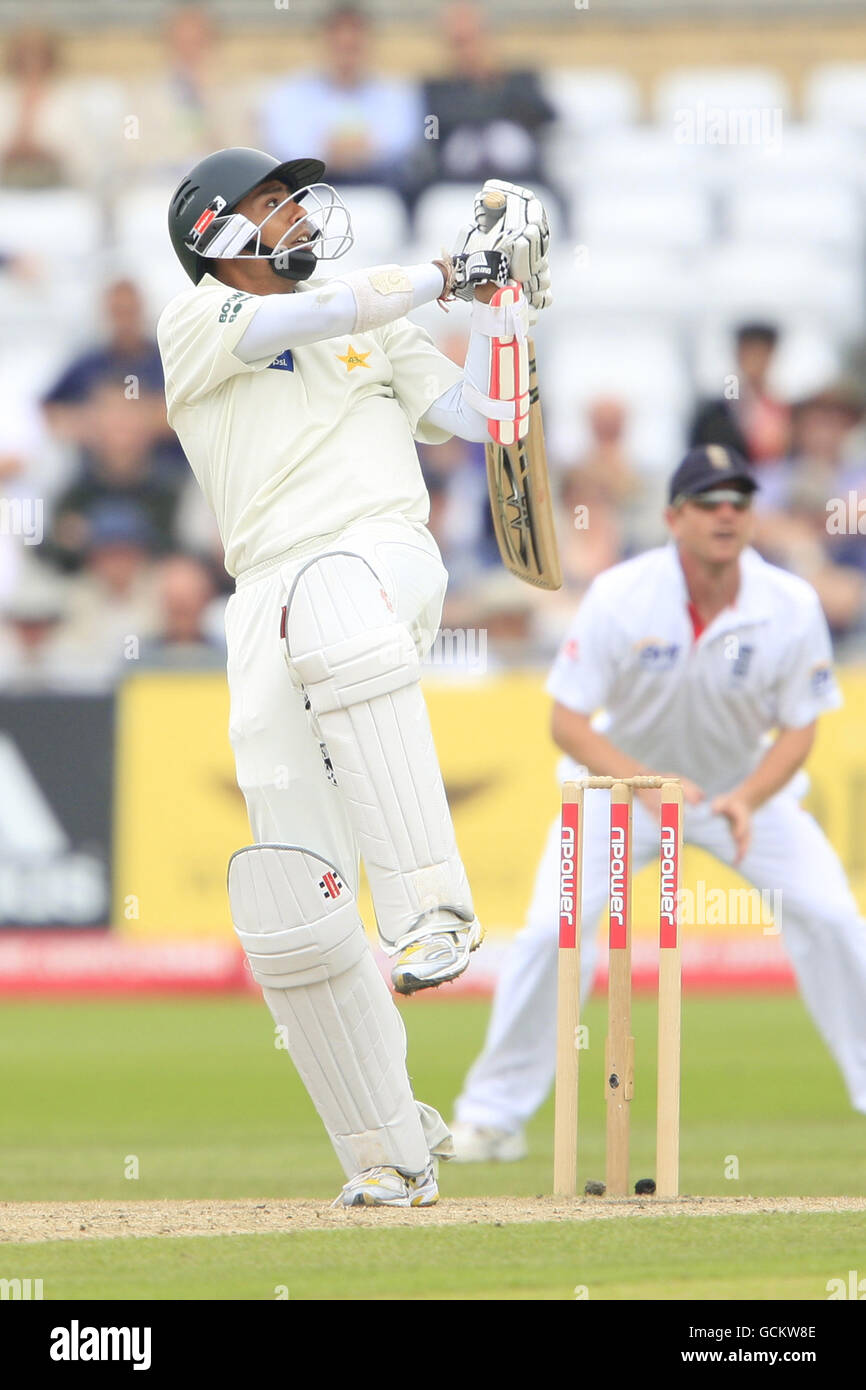 Cricket - npower First Test - Tag vier - England - Pakistan - Trent Bridge. Dänische Kaneria, Pakistan Stockfoto