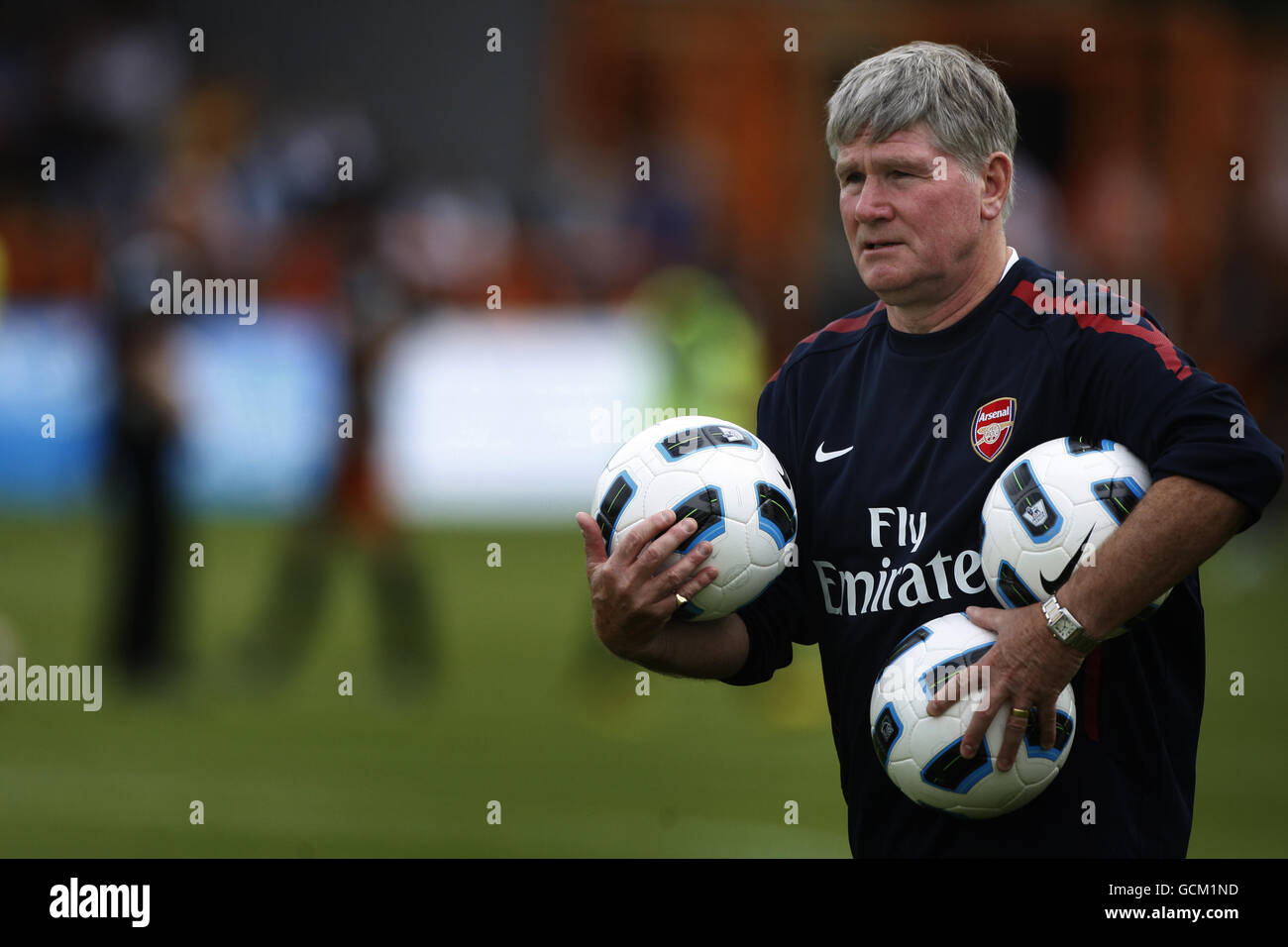 Fußball - Pre Season freundlich - Barnet V Arsenal - Underhill Stadium Stockfoto