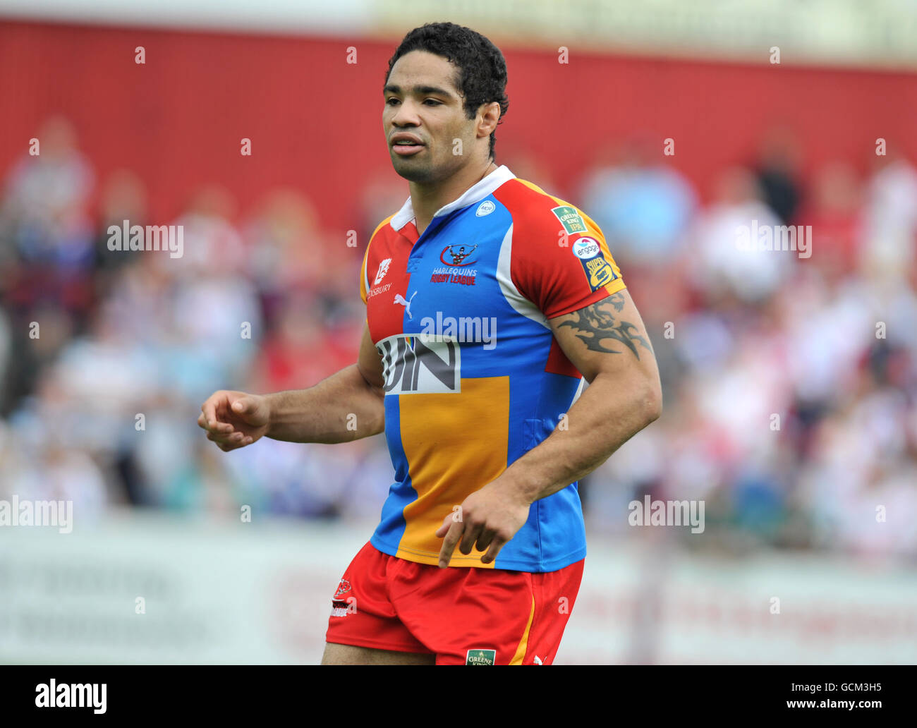 Rugby League - Engage Super League - St Helens gegen Harlekins - GPW Recruitment Stadium. Will Sharp, Harlekins Stockfoto