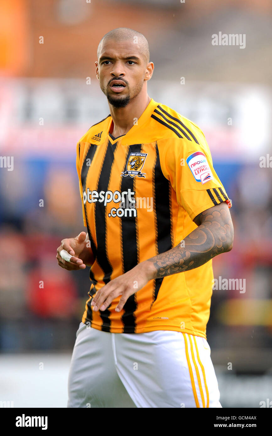 Fußball - vor der Saison freundlich - York City / Hull City - KitKat Crescent. Caleb Folan, Hull City Stockfoto