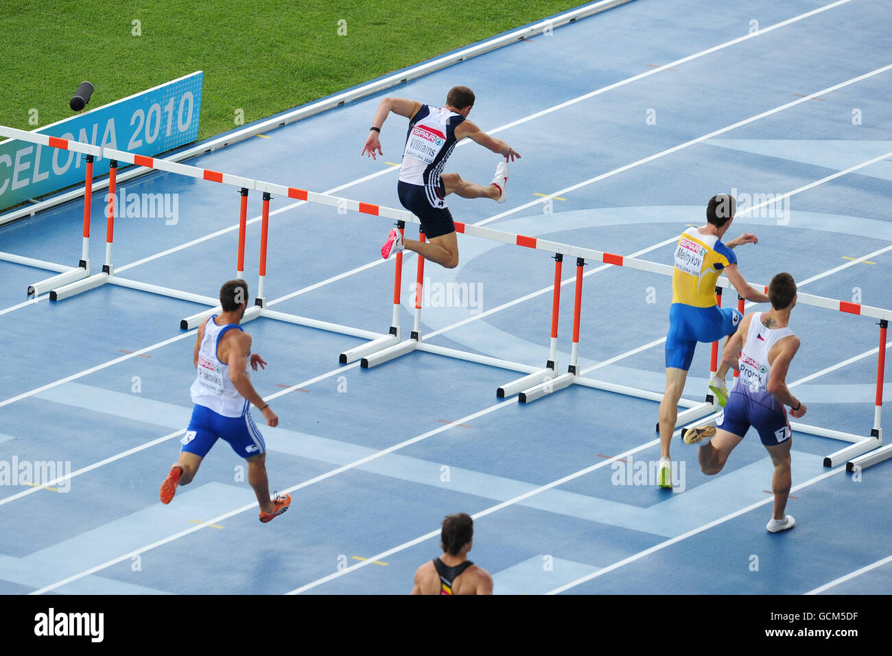 Leichtathletik - IAAF-Europameisterschaften 2010 - Tag 3 - Olympiastadion Stockfoto