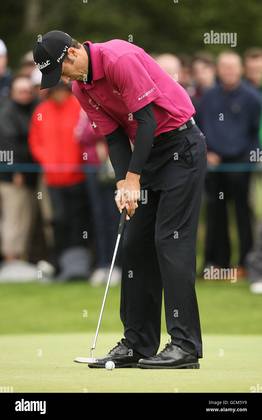 Ross Fisher aus England in Aktion während der dritten Runde der 3 Irish Open im Killarney Golf Club, Killarney. Stockfoto