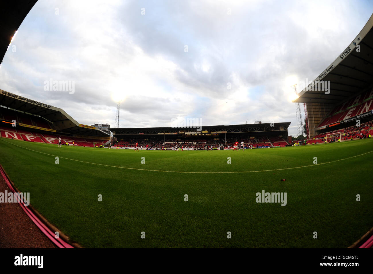Gesamtansicht des City Ground, Heimstadion des Nottingham Forest FC Stockfoto