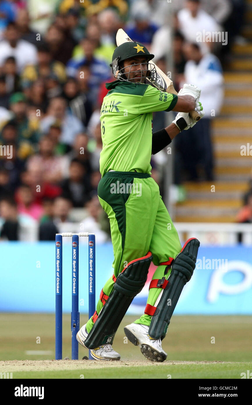 Cricket - Second T20 International - Australien / Pakistan - Edgbaston. Shoaib Malik, Australien. Stockfoto