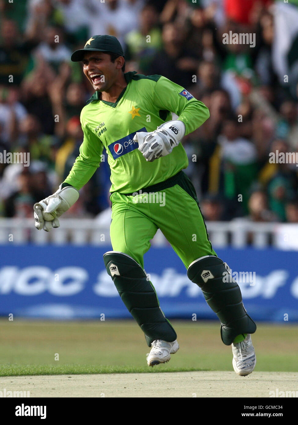 Cricket - Second T20 International - Australien / Pakistan - Edgbaston. Umar Akmal, Pakistan. Stockfoto