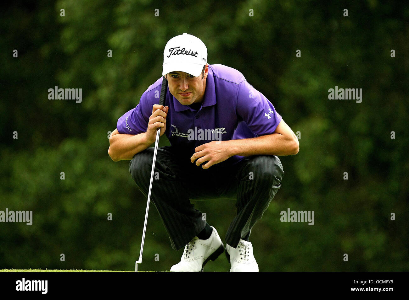 Ross Fisher in Aktion während der zweiten Runde der 3 Irish Open im Killarney Golf Club, Killarney. Stockfoto