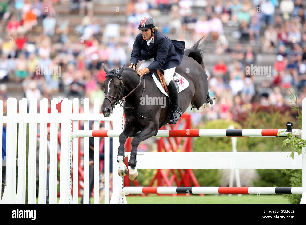 Reitsport - Longines Royal International Horse Show - die alle England Parcours - Hickstead Stockfoto