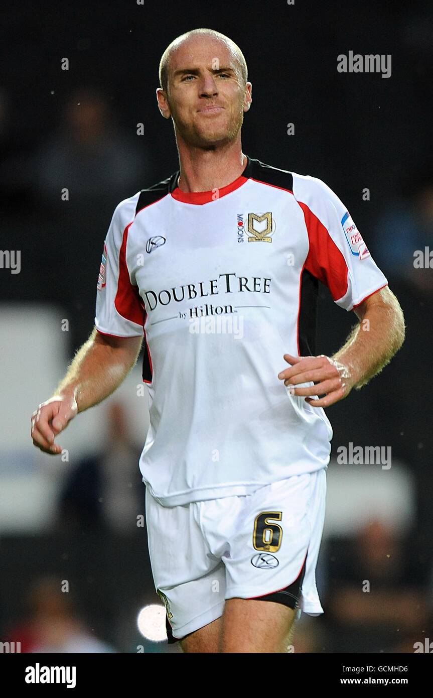 Fußball - vor der Saison freundlich - Milton Keynes Dons / Birmingham City - Stadion:mk. Sean O'Hanlon, Milton Keynes Dons Stockfoto