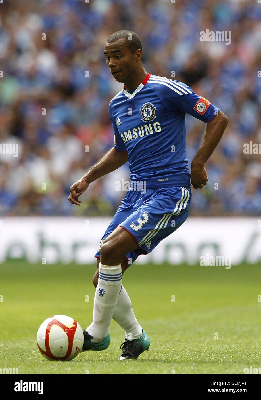 Fußball - FA Community Shield - Chelsea gegen Manchester United – Wembley-Stadion Stockfoto