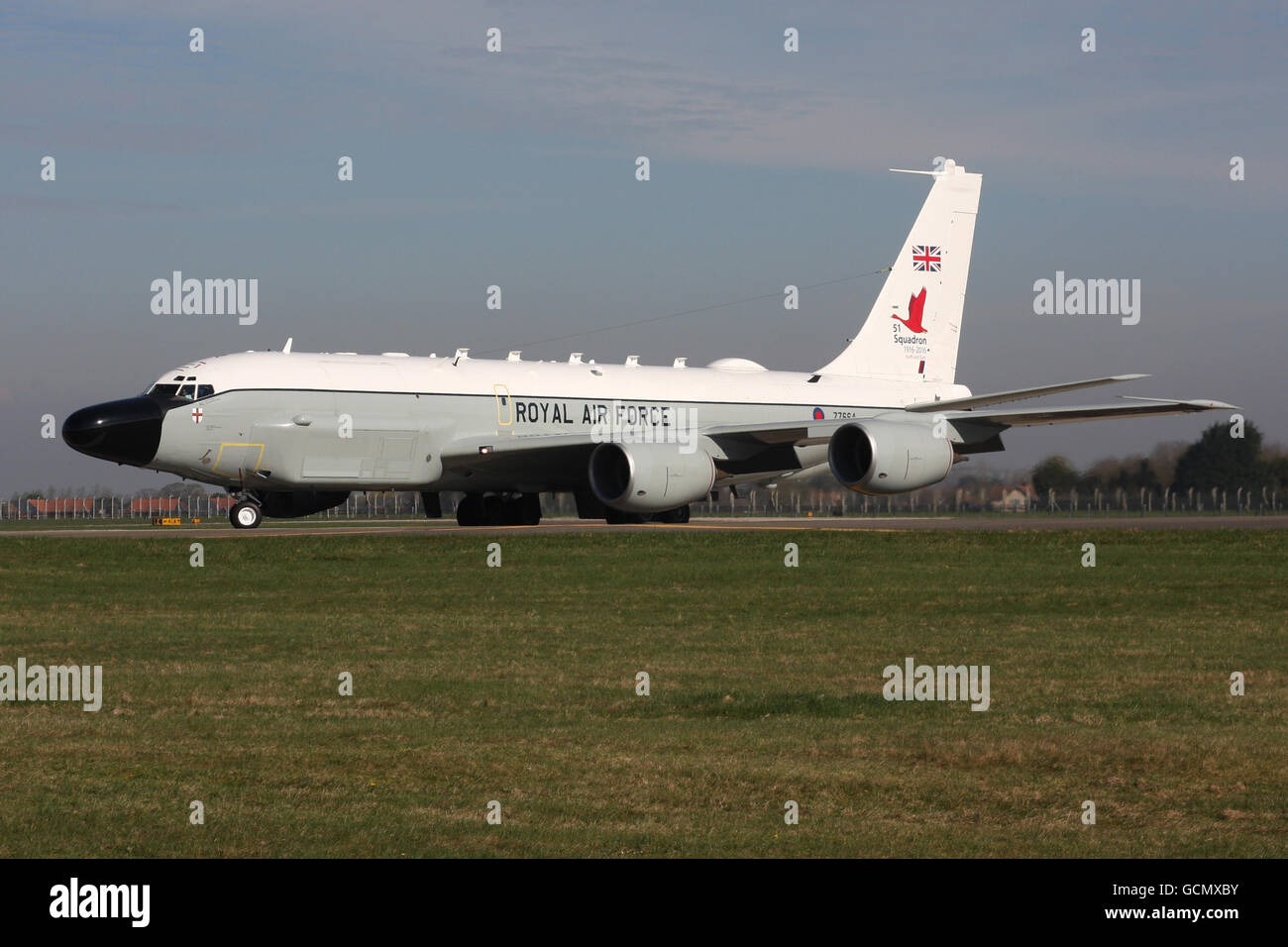 RAF KÖNIGLICHE LUFTWAFFE BOEING RC-135 RIVET JOINT Stockfoto