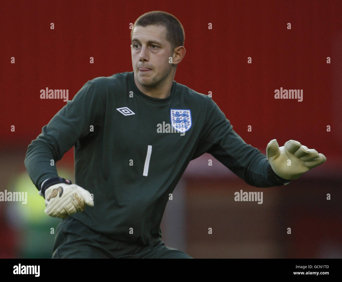 Fußball - unter 21 Internationale Freundschaften - England gegen Usbekistan - Ashton Gate. Frank Fielding, England Stockfoto