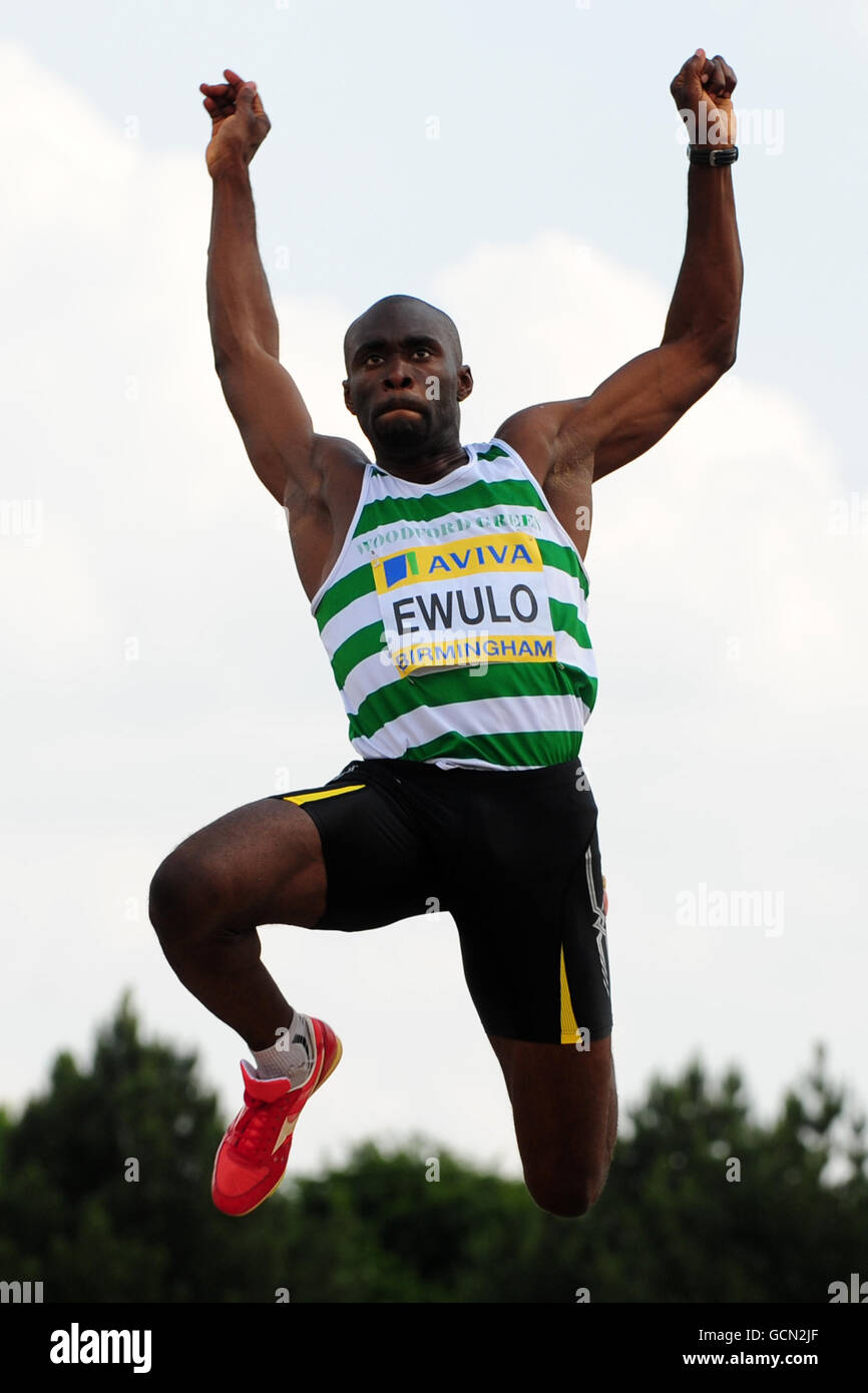 -Aviva World Trials und UK Championships - Tag zwei - Alexander Leichtathletikstadion Stockfoto