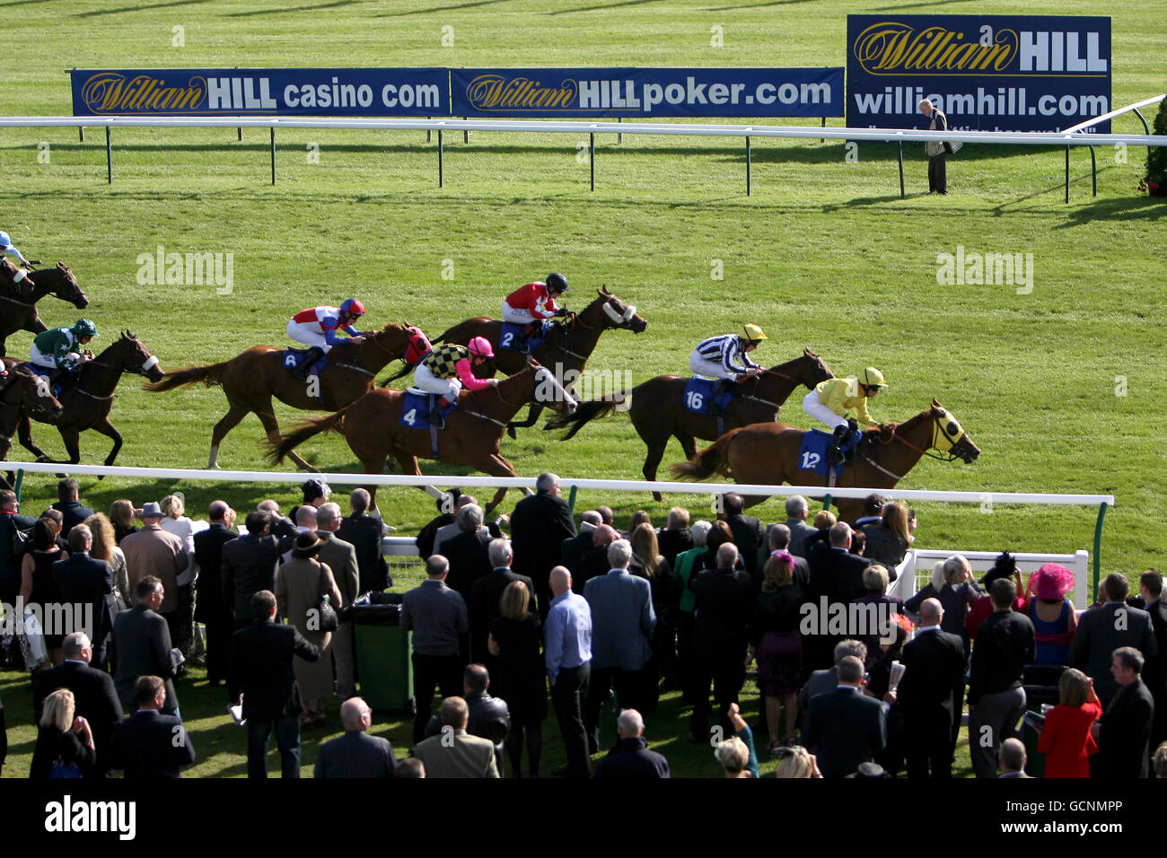 Horse Racing - William Hill Gold Cup Festival - Tag 2 - Ayr Racecourse Stockfoto