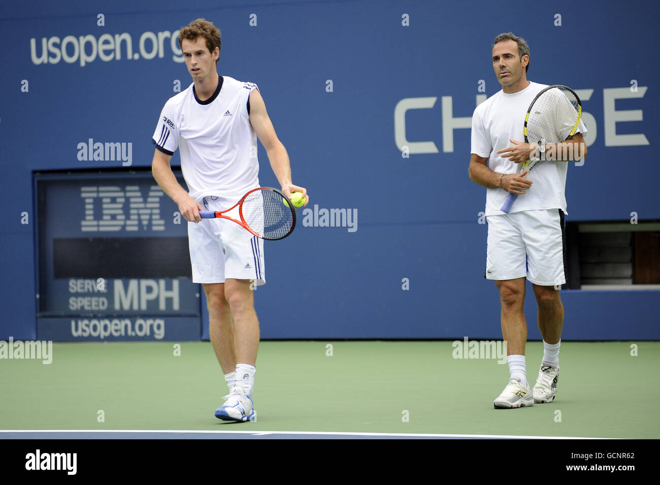 Tennis - US Open 2010 - Praxistag - Flushing Meadows Stockfoto