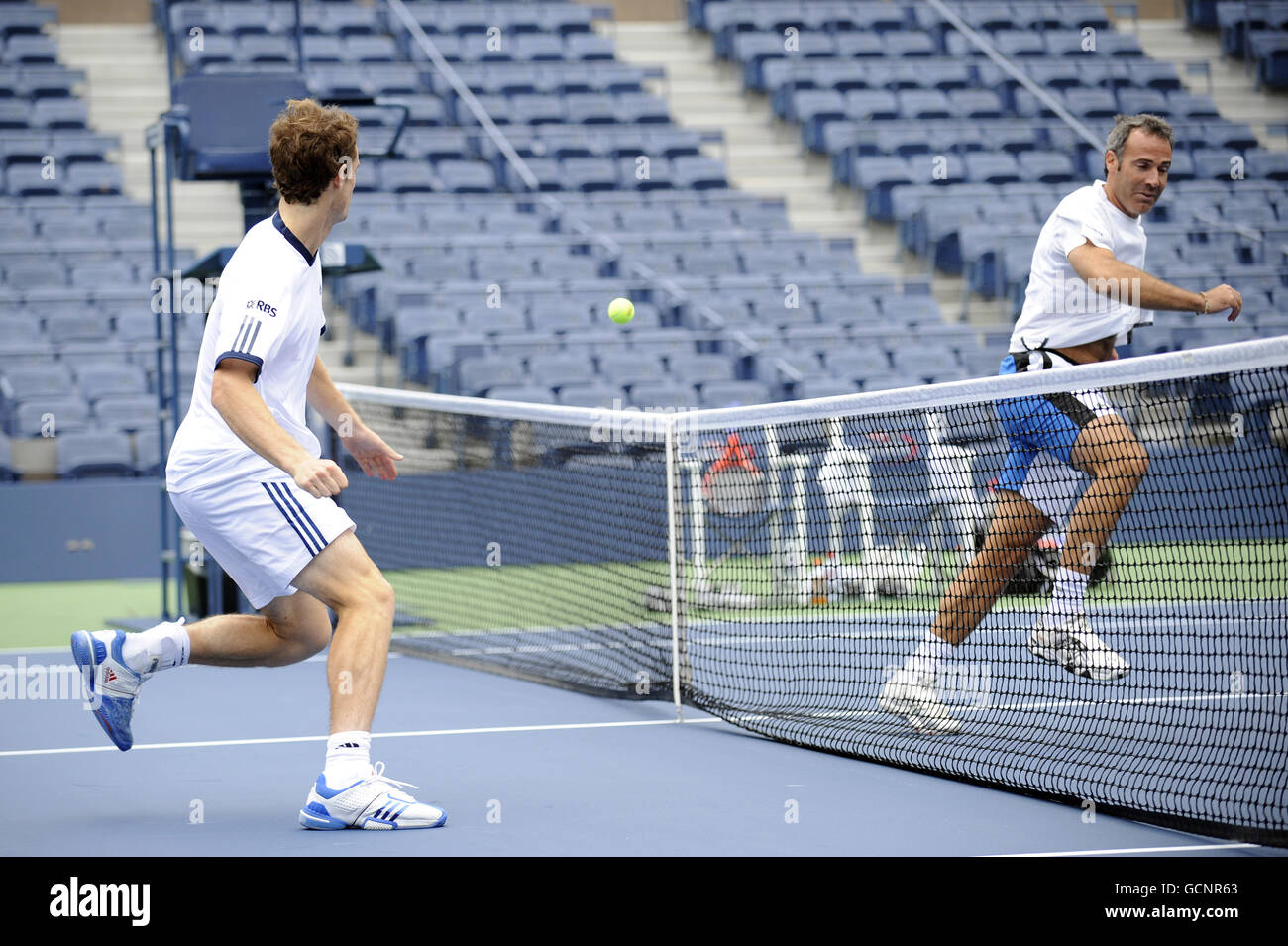 Tennis - US Open 2010 - Praxistag - Flushing Meadows Stockfoto