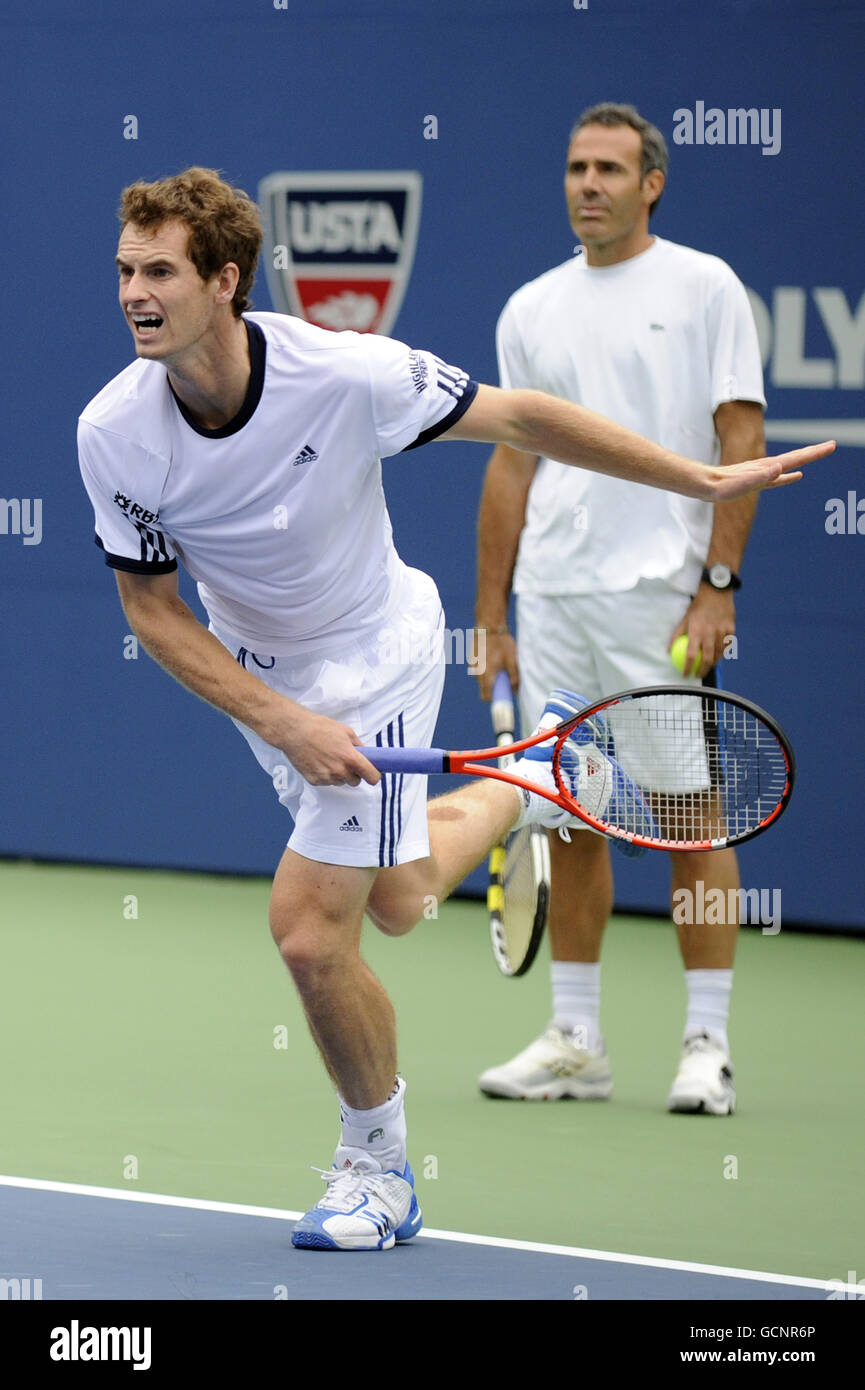 Tennis - US Open 2010 - Praxistag - Flushing Meadows Stockfoto