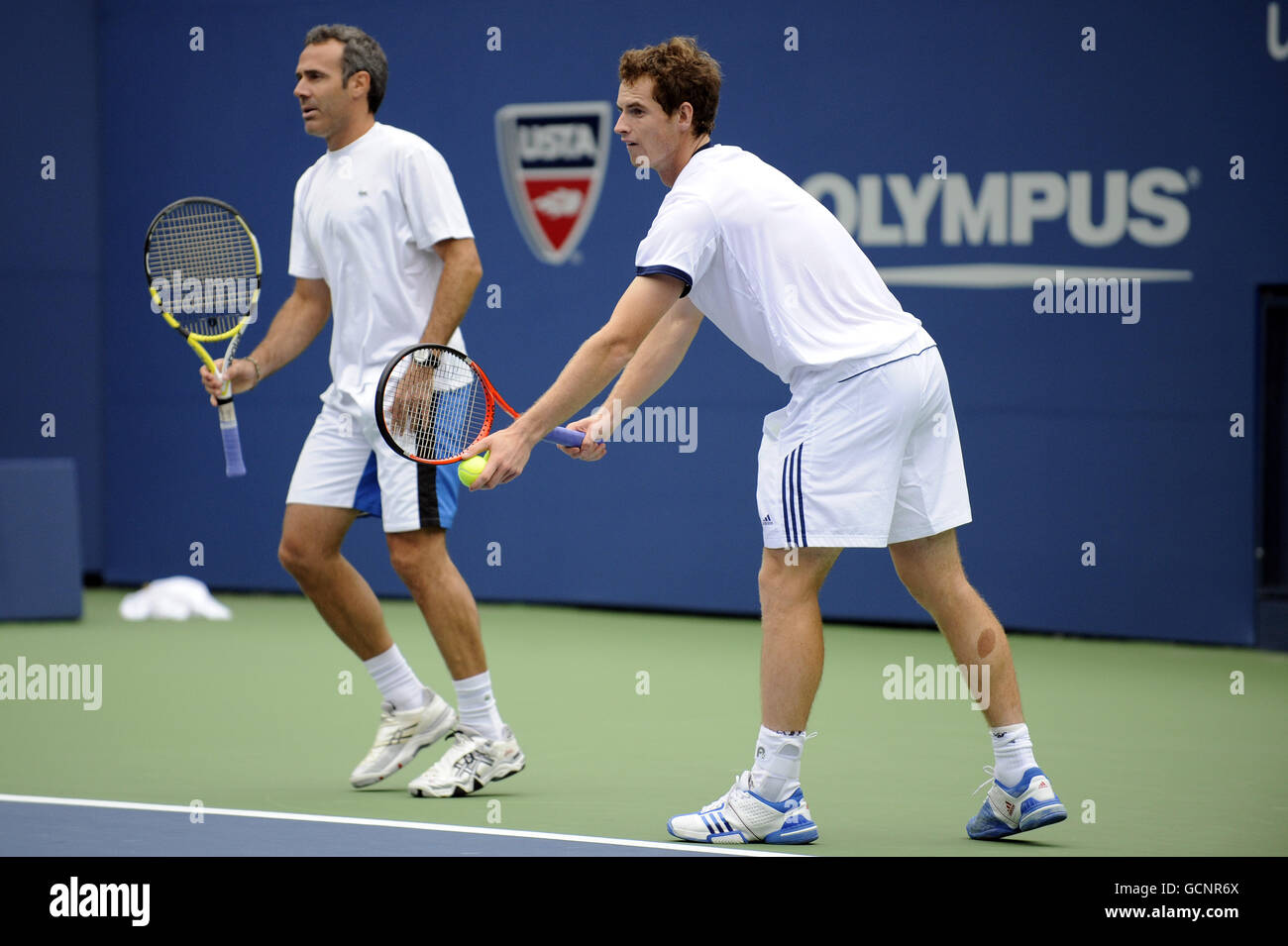 Tennis - US Open 2010 - Praxistag - Flushing Meadows Stockfoto