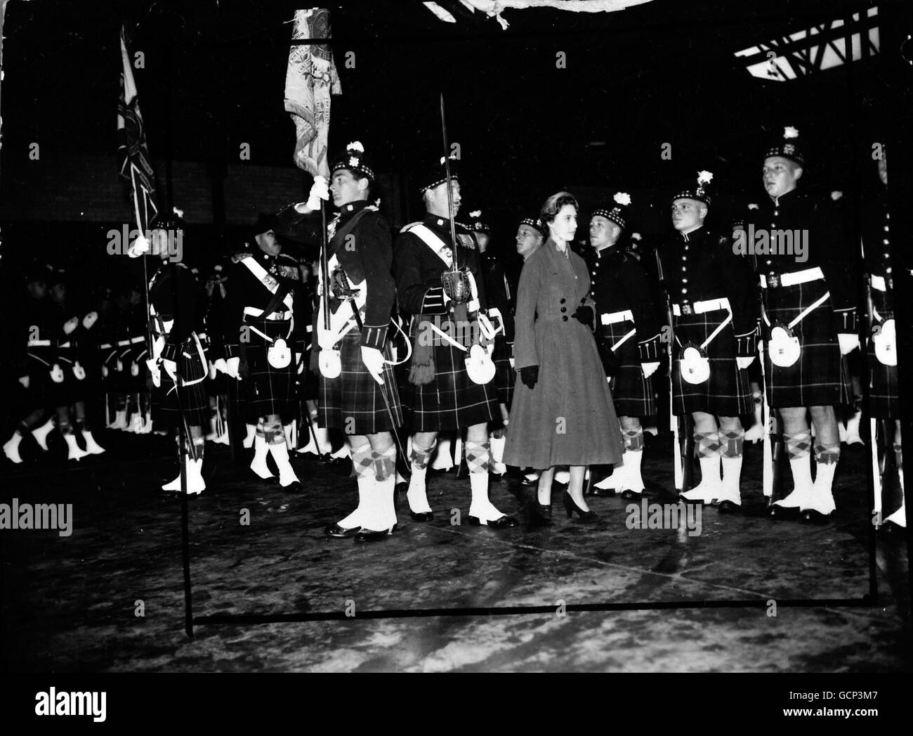 Royalty - Prinzessin Margaret - Wiltshire Stockfoto