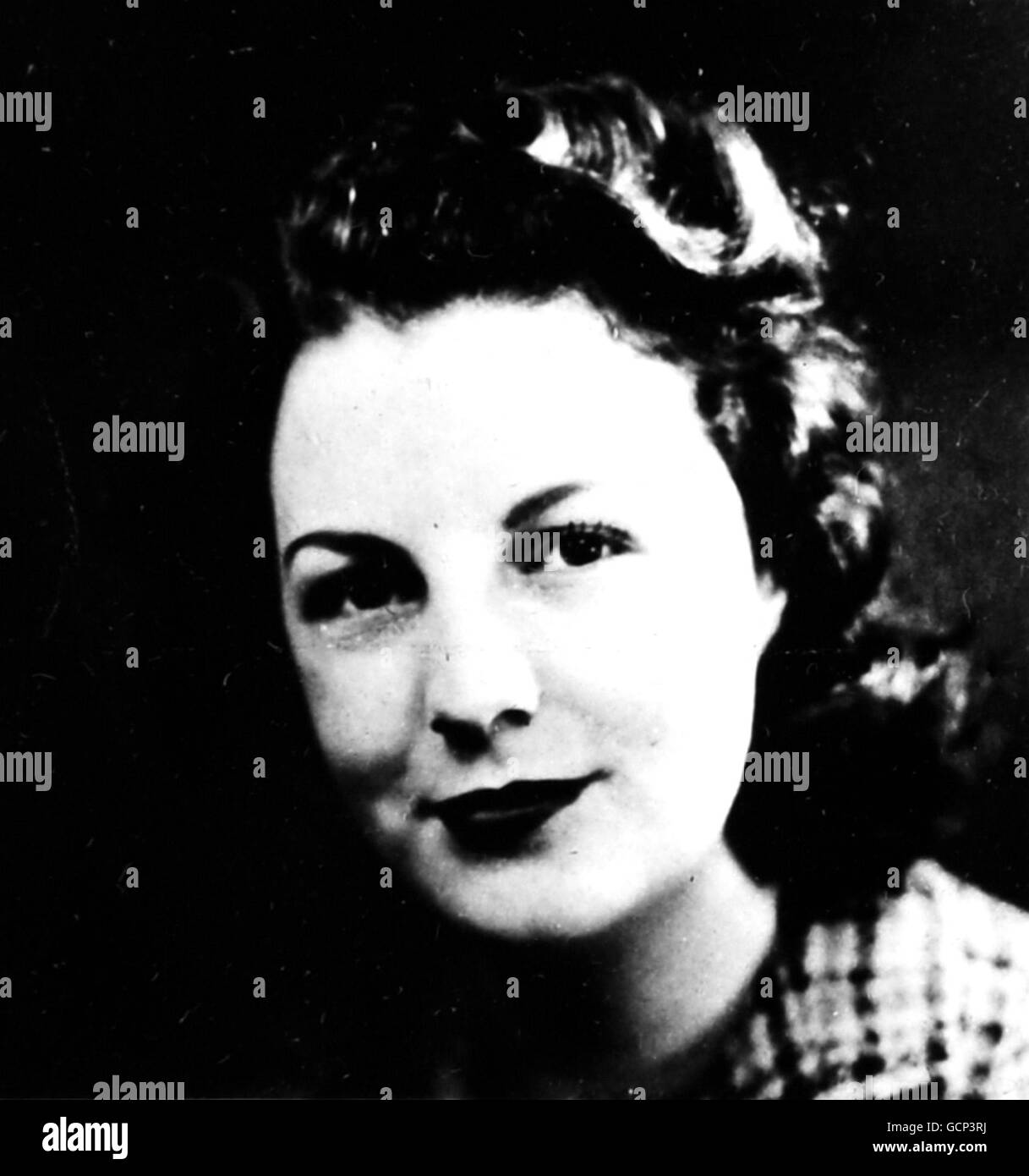 Kriminalität - Doreen Marshall - Bournemouth. Mordopfer in Bournemouth. Circa Datum 1947. Stockfoto