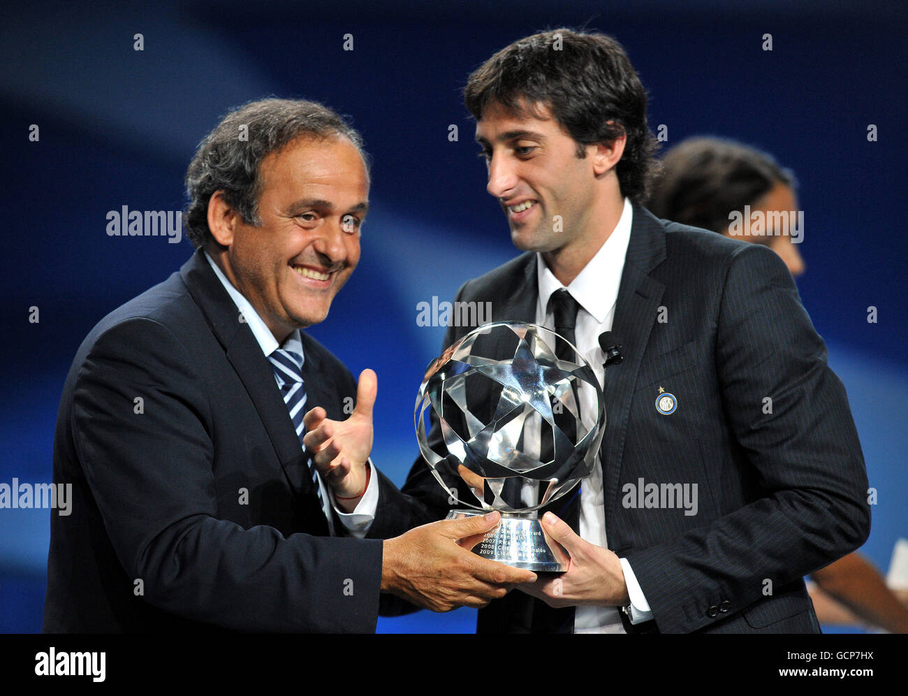 Fußball - UEFA-Champions-League-Auslosung - Grimaldi Forum Stockfoto