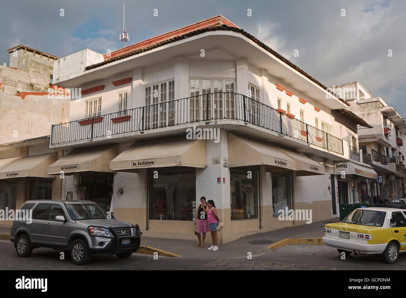 Mexiko, Puerto Vallarta, Architektur und Leben Stockfoto