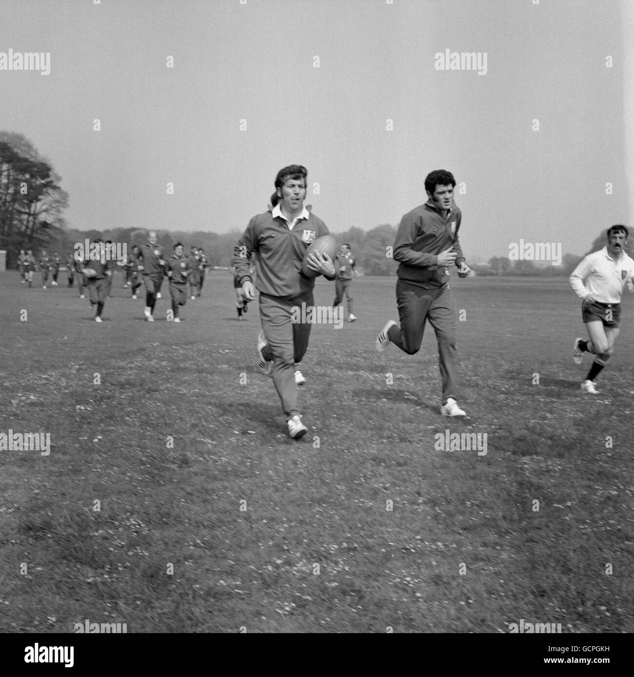 Rugby-Union - British and Irish Lions Tour durch Australien und Neuseeland - Vortour Training - Eastbourne Stockfoto