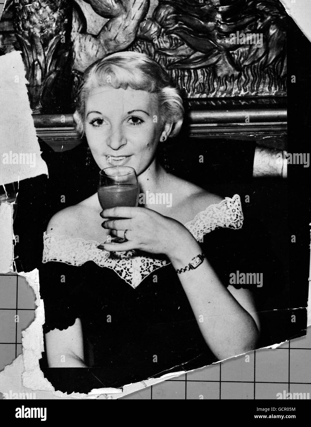 Kriminalität - Ruth Ellis - Holloway Gefängnis, London Stockfoto