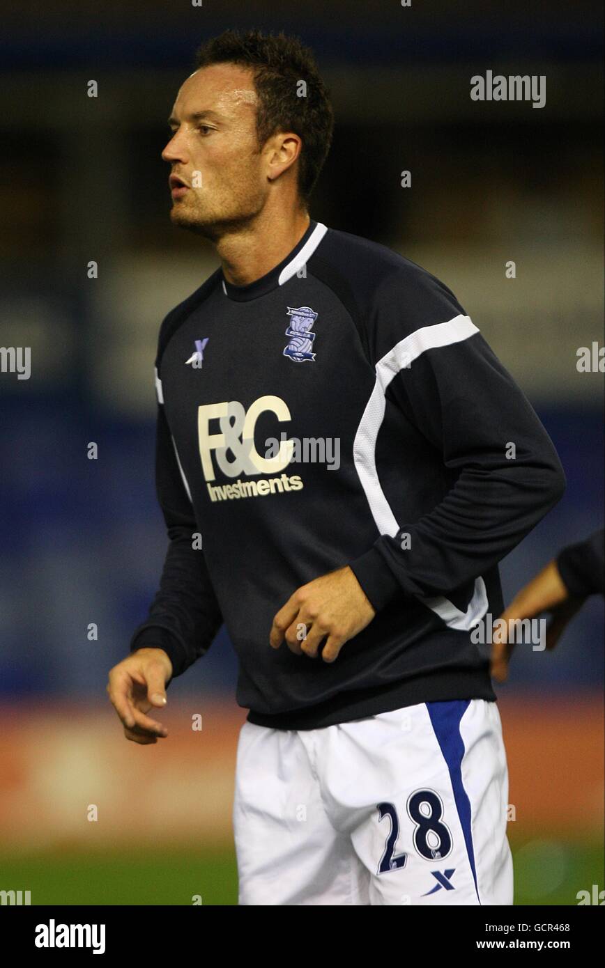 Fußball - Carling Cup - Dritte Runde - Birmingham City / Milton Keynes Dons - St. Andrew's. Martin Jiranek, Birmingham City Stockfoto