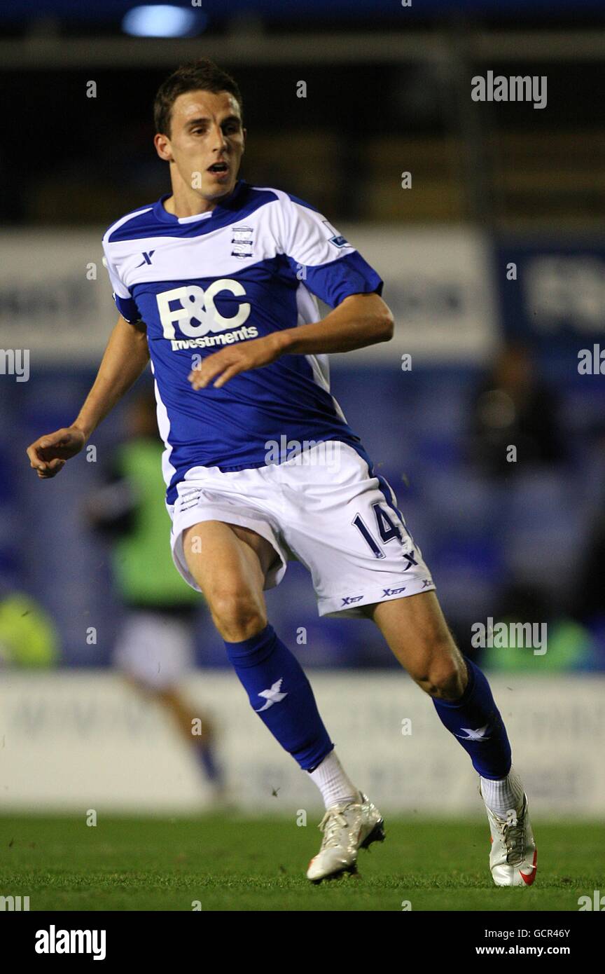 Fußball - Carling Cup - 3. Runde - Birmingham City V Milton Keynes Dons - St Andrew Stockfoto