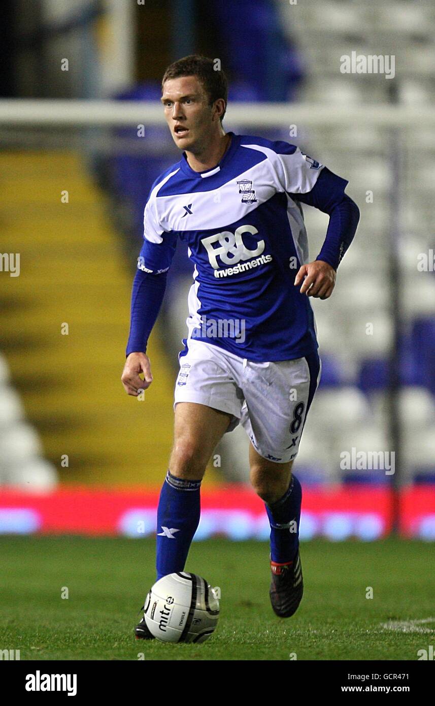 Fußball - Carling Cup - 3. Runde - Birmingham City V Milton Keynes Dons - St Andrew Stockfoto