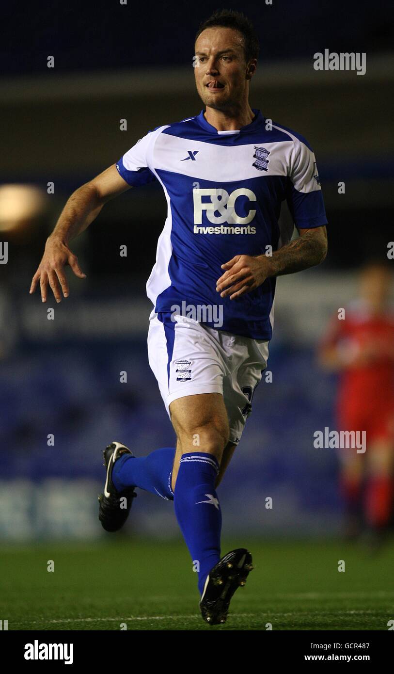 Fußball - Carling Cup - Dritte Runde - Birmingham City / Milton Keynes Dons - St. Andrew's. Martin Jiranek, Birmingham City Stockfoto