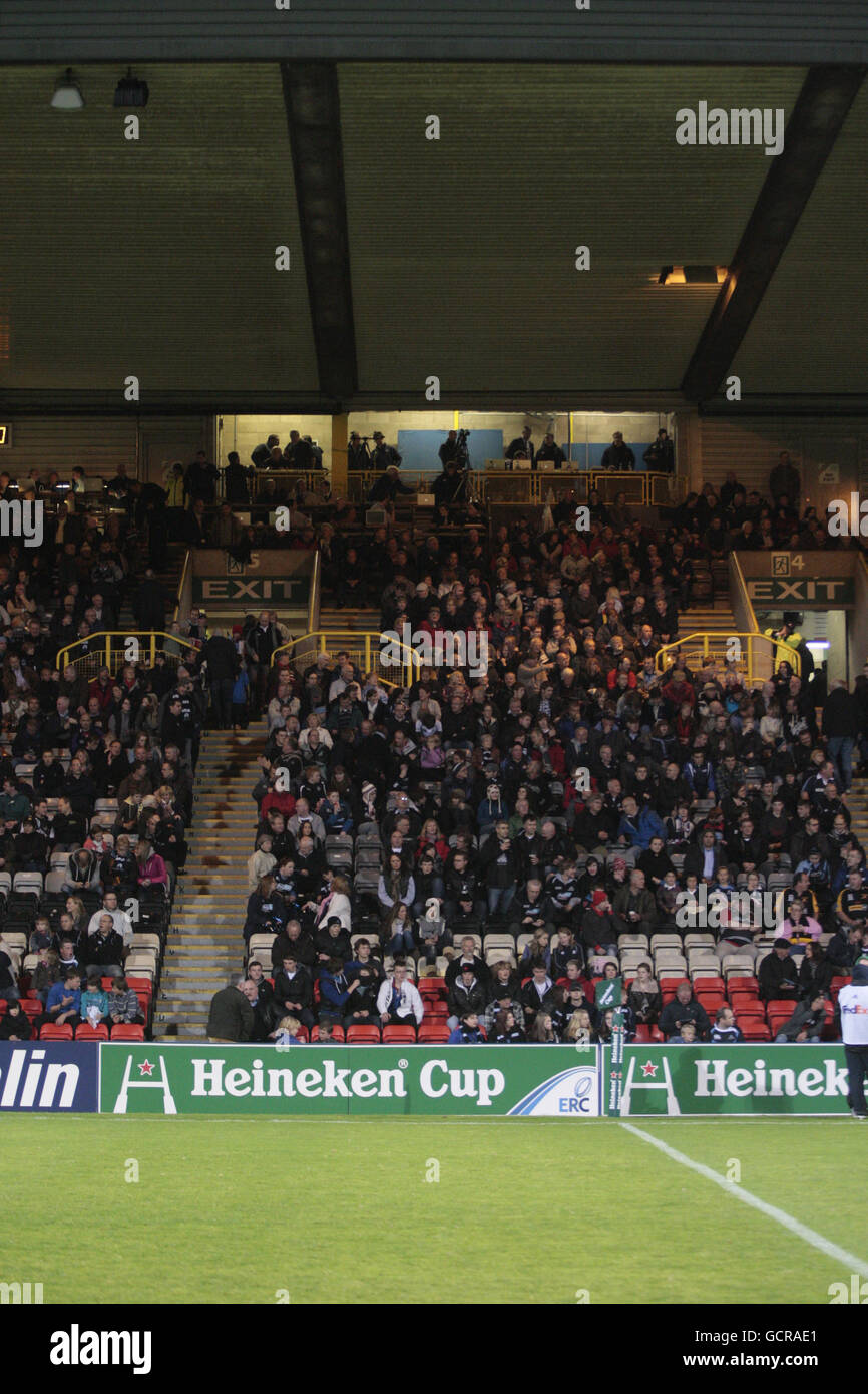 Rugby-Union - Heineken Cup - Pool 6 - Glasgow Warriors V Newport Gwent Drachen - Firhill Arena Stockfoto