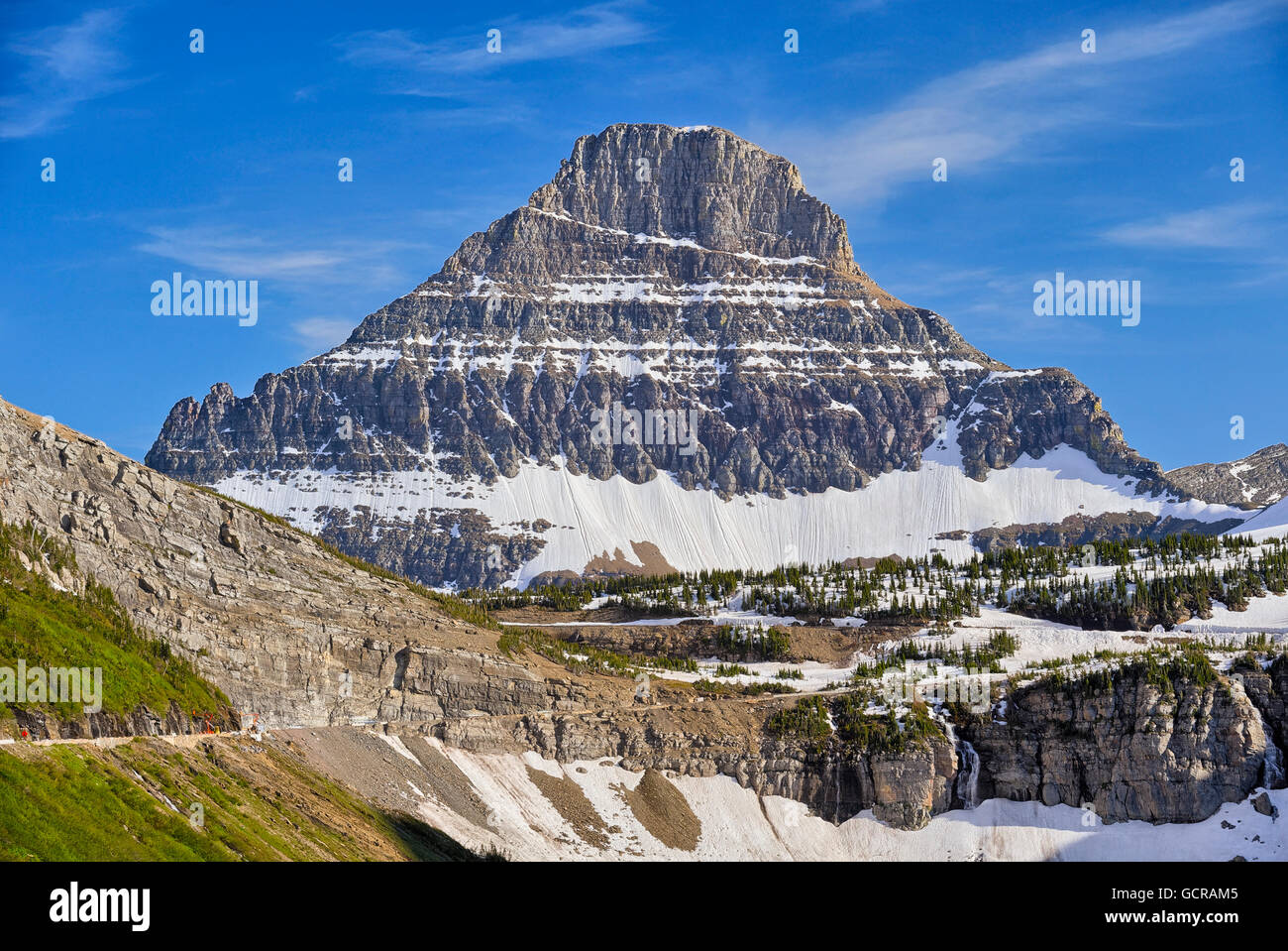 Reynolds Berg, Glacier National Park, Montana Stockfoto