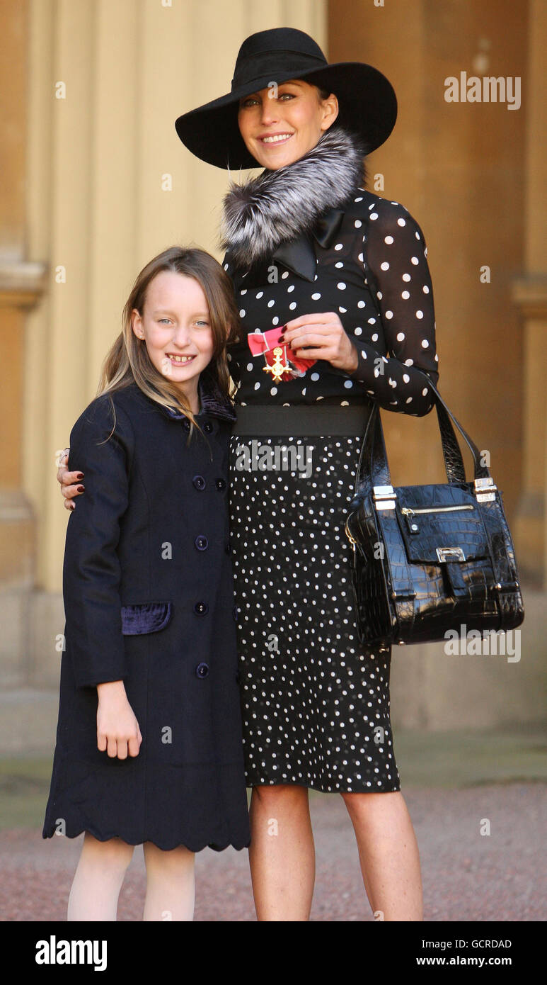 Investitur am Buckingham Palace Stockfoto